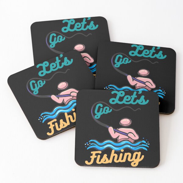 Item preview, Lets Go Fishing- Cute Fishing Lovers Christmas gift designed and sold by AmazingEcraft.