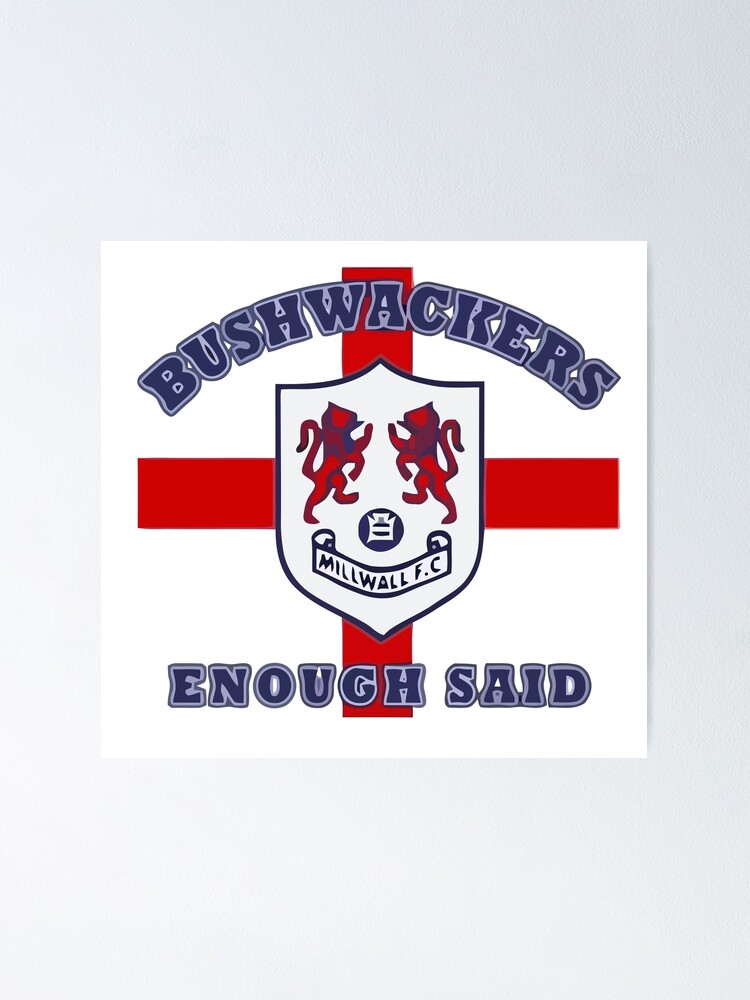 World of Football Fahne Millwall Bushwackers