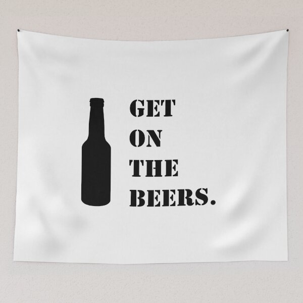 Item preview, Get on with the beers  designed and sold by KevinVee.