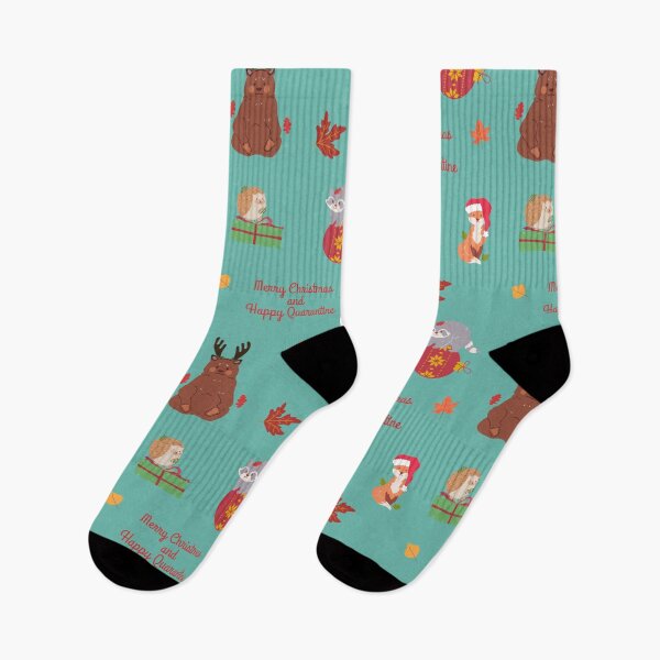Item preview, Merry Christmas quarantine cute animals designed and sold by NomadMessenger.