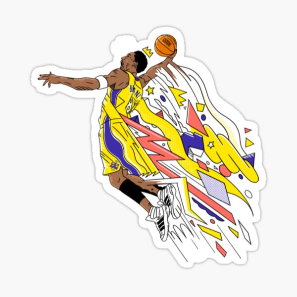 The King Kobe mamba Slam dunk T-Shirt Sticker