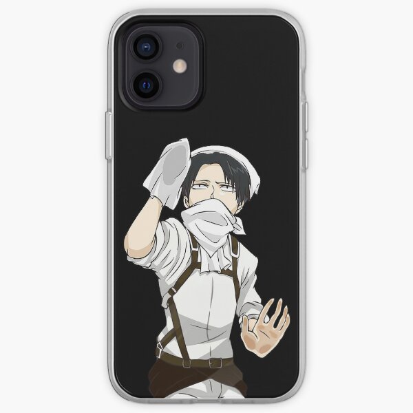 Cleaning Levi - Attack on Titan iPhone Soft Case