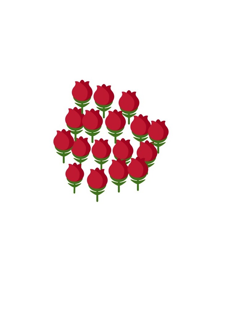 Thumbnail 5 of 5, iPhone Case, Red Roses designed and sold by Chunwi2020.