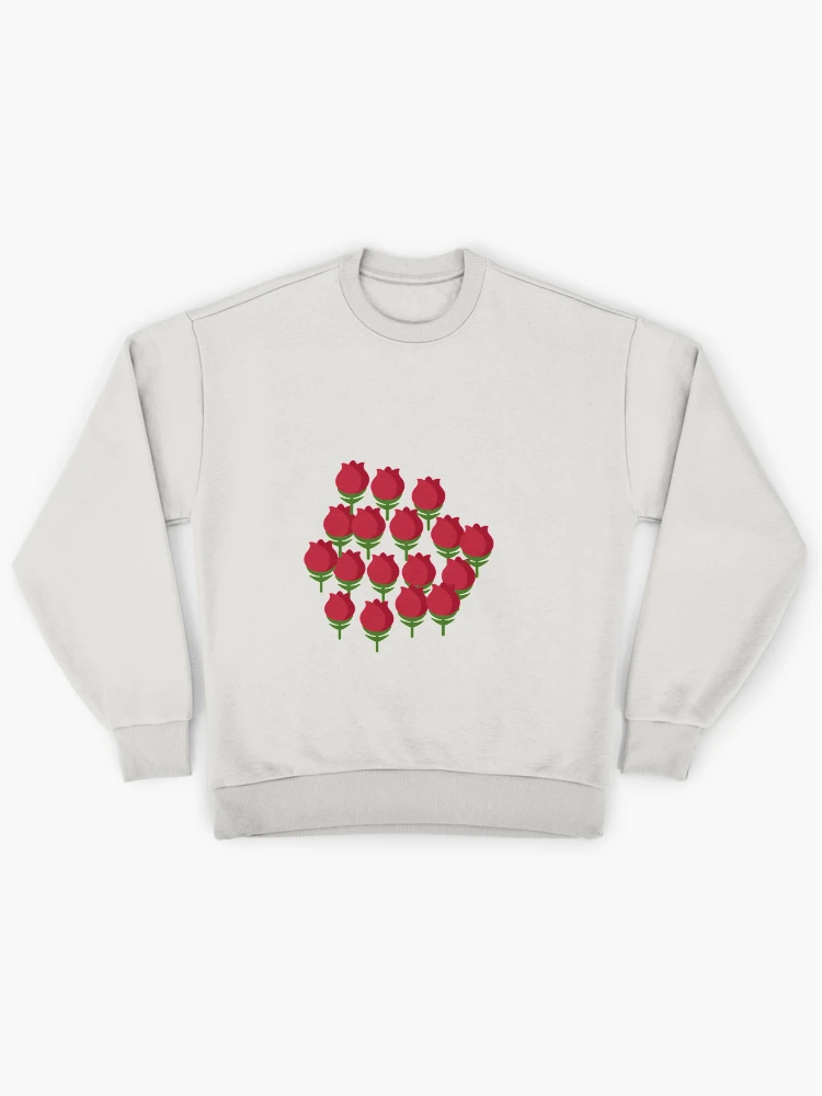 Thumbnail 1 of 6, Premium Oversized Sweatshirt, Red Roses designed and sold by Deals Tobuy2020.