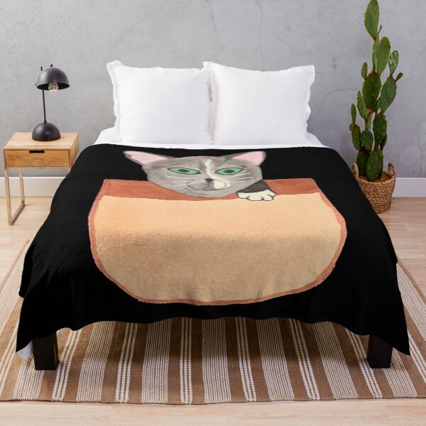 Item preview, Cute Kitten in Bag, Black designed and sold by Sonderblume.