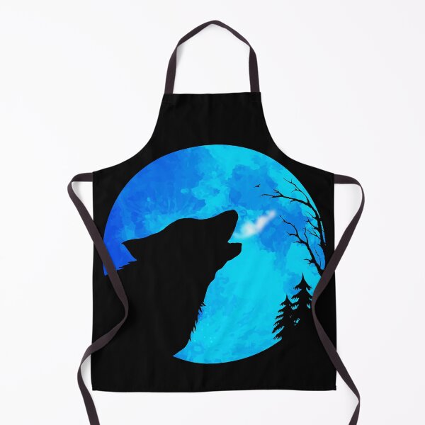 Item preview, Hunter's Blue Moon Wolf designed and sold by serenaking.