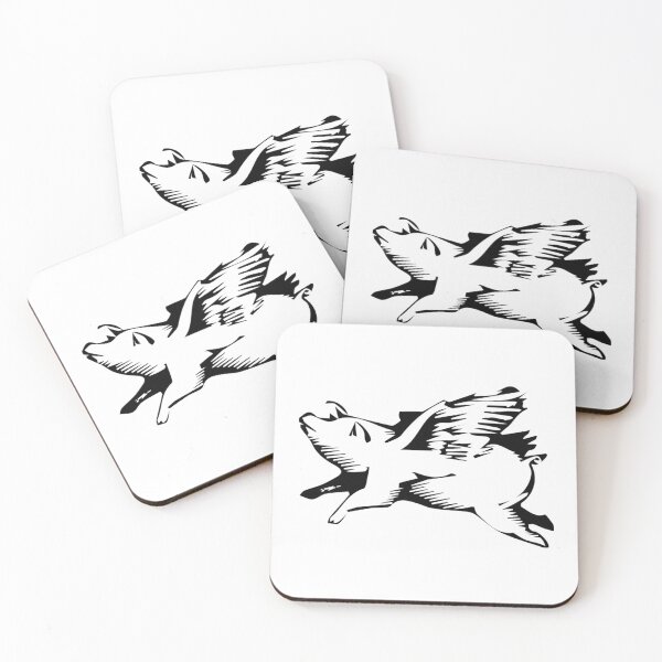 Item preview, Pink Floyd Flaying Pig designed and sold by RockSaltPink.