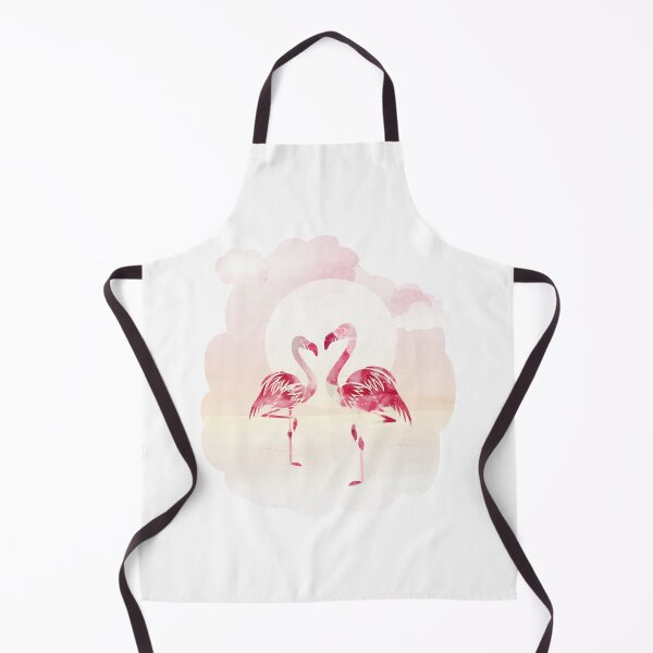 Item preview, Sun Saluting Flamingos designed and sold by Susanne Sachers.