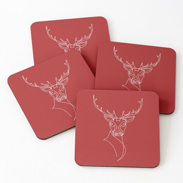 Item preview, Reindeer Line Art designed and sold by susmitabasu.