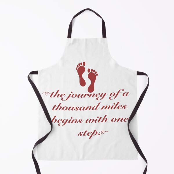 Item preview, the journey of a thousand miles begins with one step. designed and sold by MBartistic.