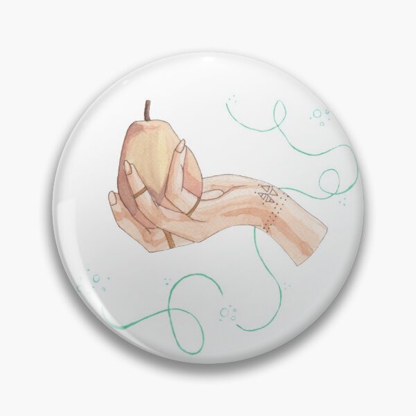 Item preview, Hand holding a pear designed and sold by Joanne Rupertinger.