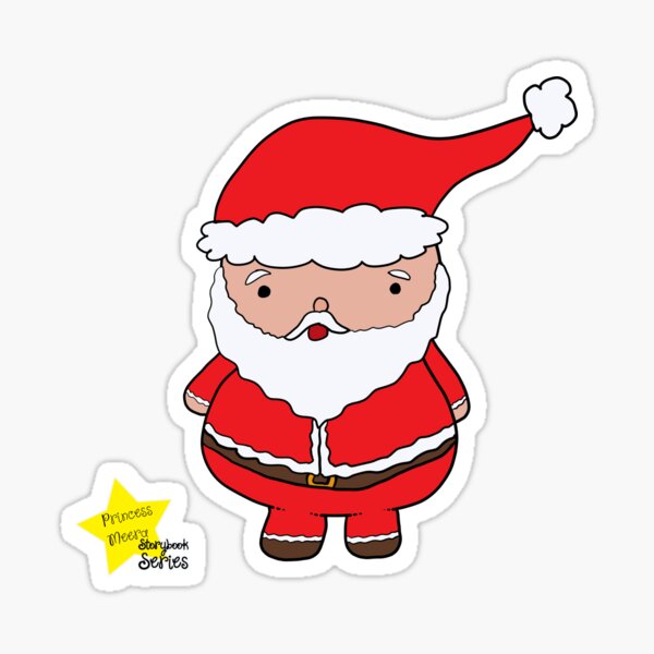Father Christmas from the Princess Meera Storybook Sticker