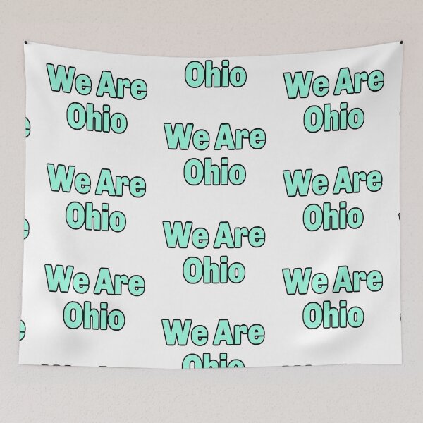Item preview, We Are Ohio blue designed and sold by NancyArtDesigns.