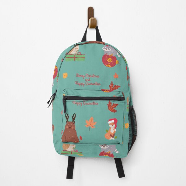 Item preview, Merry Christmas quarantine, happy lock-down, cute animals designed and sold by NomadMessenger.