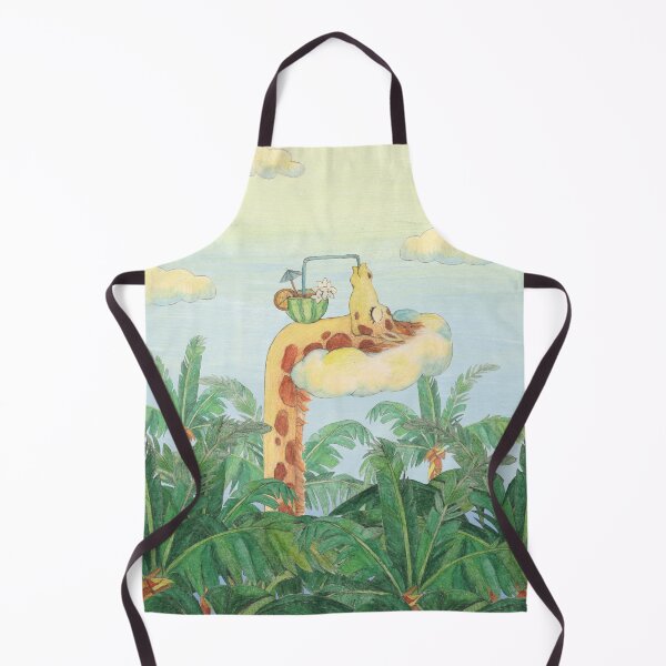 Item preview, Giraffes drinking tropical drinks designed and sold by hahaha-creative.