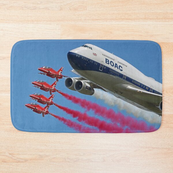 Item preview, BOAC  747 with The Red Arrows Flypast - 4 designed and sold by Colin  Williams Photography.
