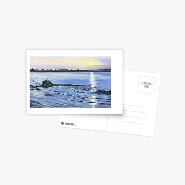 PEACE Lockeport Beach Nova Scotia Beach at sunset Postcard