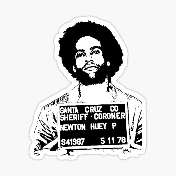 Huey Newton Stickers for Sale