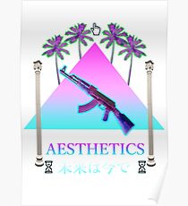 Aesthetics Ak-47 Pyramid Poster