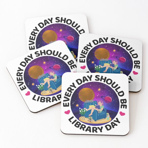 Item preview,  Every Day Should Be Library Day designed and sold by Scottees.
