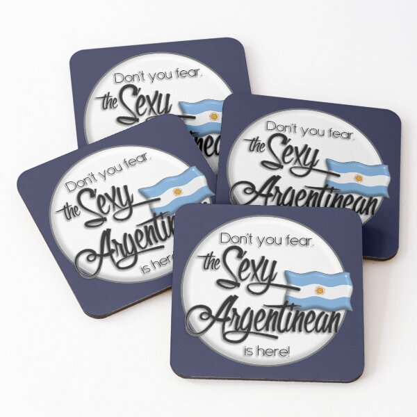 Item preview, Flag of Argentina Don't you fear. The sexy Argentinean is here. designed and sold by obedtheartist.