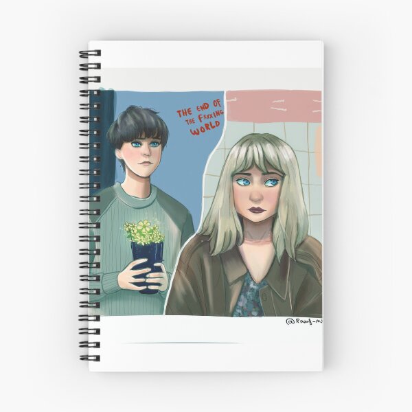Item preview, The End of the World- James and Alyssa designed and sold by colorartboxs.