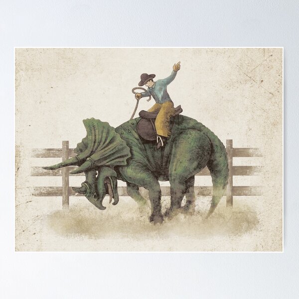 Item preview, Dino Rodeo  designed and sold by TerryFan.