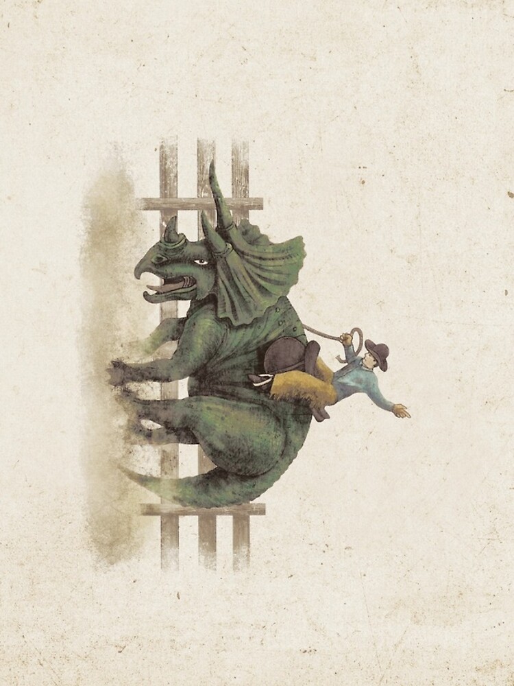 Thumbnail 4 of 4, iPhone Case, Dino Rodeo designed and sold by TerryFan.