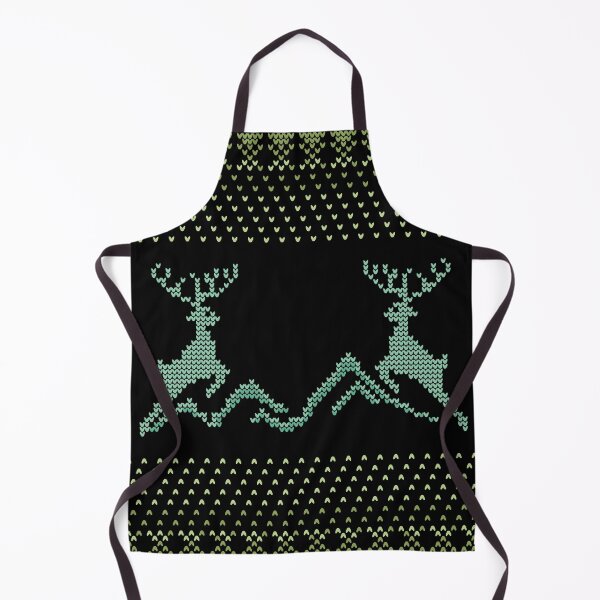 Item preview, green reinder Knit design for clothes / Apparel and Accessories designed and sold by greatatlas.