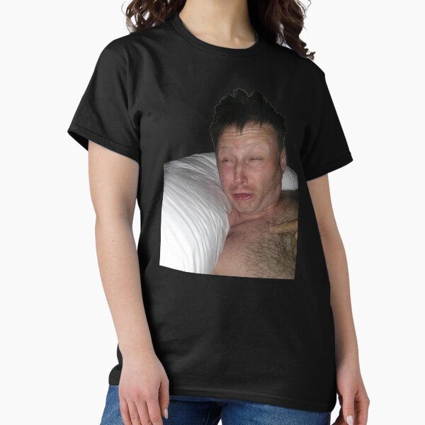 Vista previa del artículo con la obra «Limmy despertando», diseñado y vendido por HangLooseDraft.
