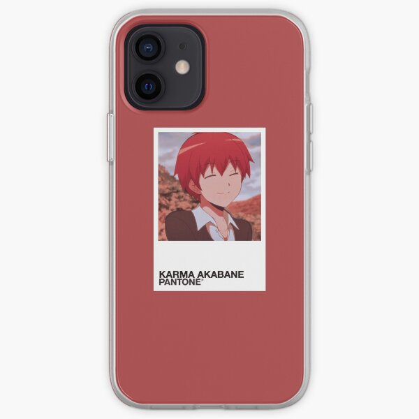 Échantillon de couleur Karma Akabane Coque souple iPhone