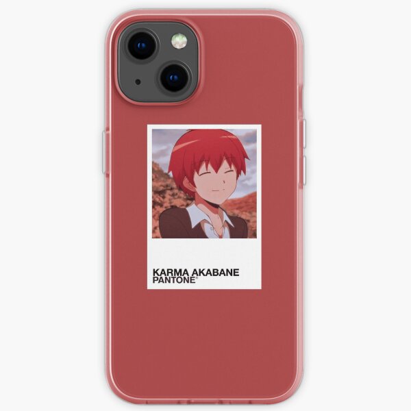 Karma Akabane Color Swatch iPhone Soft Case