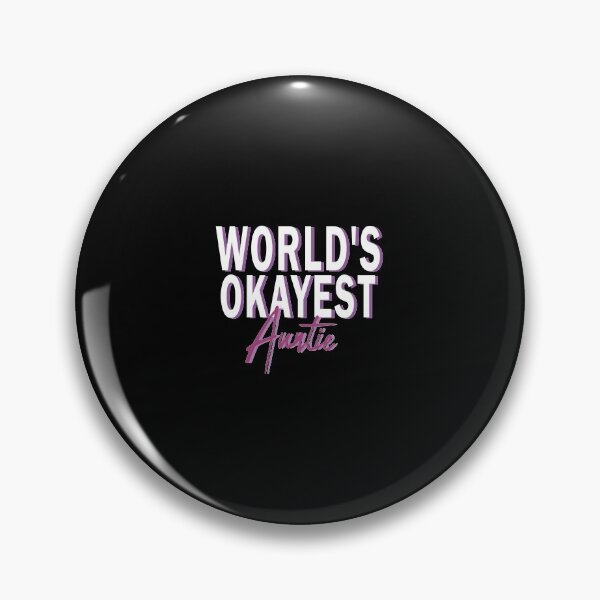Artikelvorschau, Die okayeste Tante der Welt / Tante Leben / süßes Geschenk für Tante / Tante entworfen und verkauft von Chamssou.