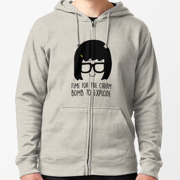 time for the charm grass bob's burgers cast witch please Zipped Hoodie