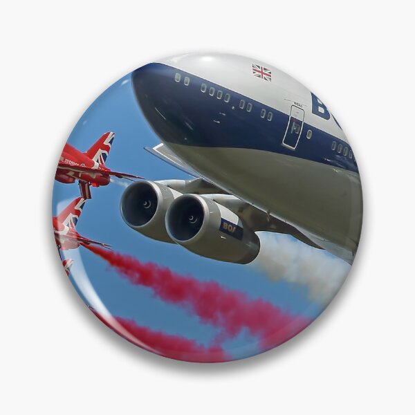Item preview, BOAC  747 with The Red Arrows Flypast - 4 designed and sold by Colin  Williams Photography.