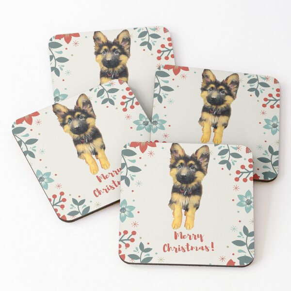 Item preview, Christmas German Shepherd designed and sold by AnnaAndVibes.