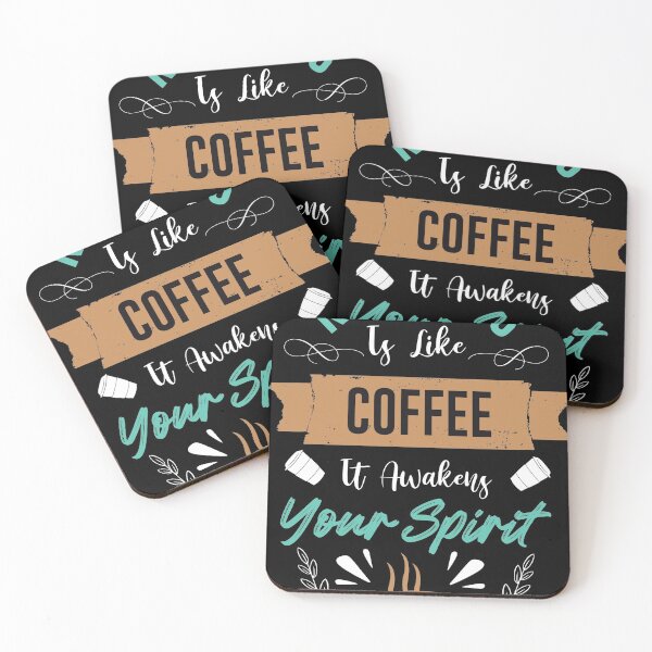 Item preview, coffee awakes your sprint designed and sold by maryam madah.