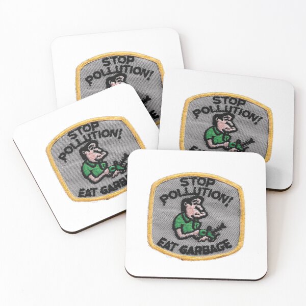 Item preview, Stop Pollution! Eat Garbage designed and sold by Julia Sams.