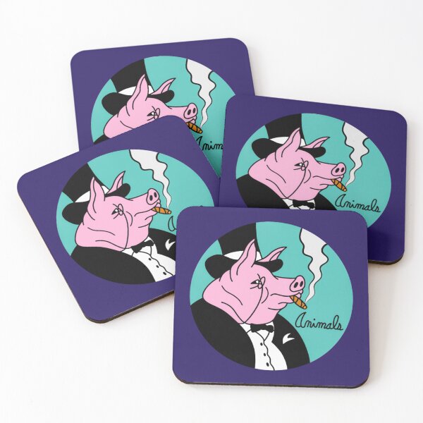 Artikelvorschau, Pink Floyd Love Rock Band PINK-FLOYD Music ANIMALS PIG Pink entworfen und verkauft von RockSaltPink.