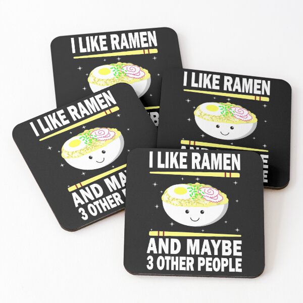 Item preview, I Like Ramen And Maybe Three Other People designed and sold by vineeth.