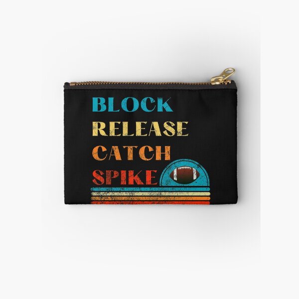 Item preview, Block Release Catch Spike American Football Vintage  designed and sold by DesignsofNote.