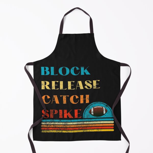 Item preview, Block Release Catch Spike American Football Vintage  designed and sold by DesignsofNote.