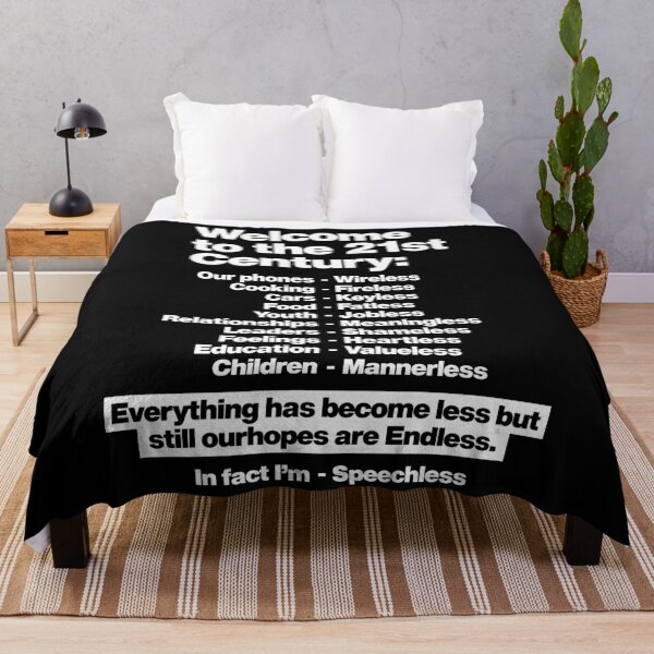 Item preview, Welcome to the 21st Century Saying Life Quote designed and sold by elhefe.