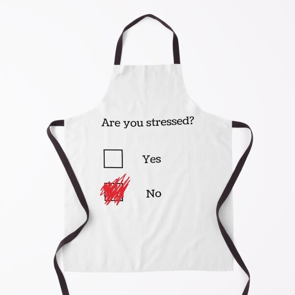 Item preview, Are you stressed? Angry crossed checkbox designed and sold by Marianne1108.
