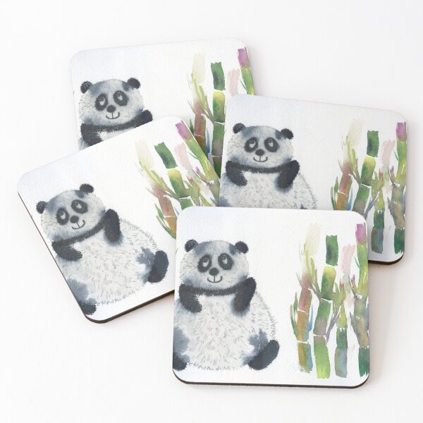 Item preview, panda: watercolor cute pattern designed and sold by kosarandrea.