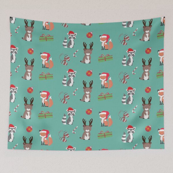 Item preview, Cute Christmas animals 2020 designed and sold by NomadMessenger.