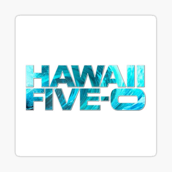 hawaii five-0 5-0 steve mcgarrett tv Sticker