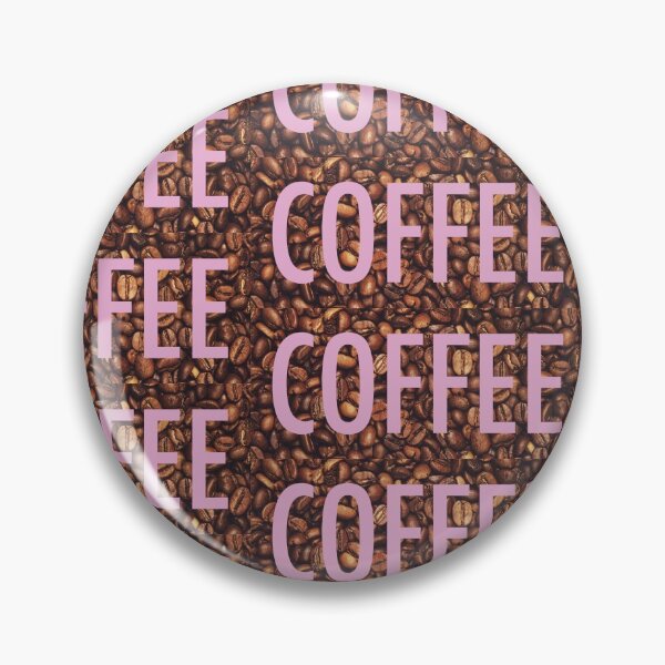 Item preview, Coffee in pink with coffee bean background designed and sold by juliab1118.