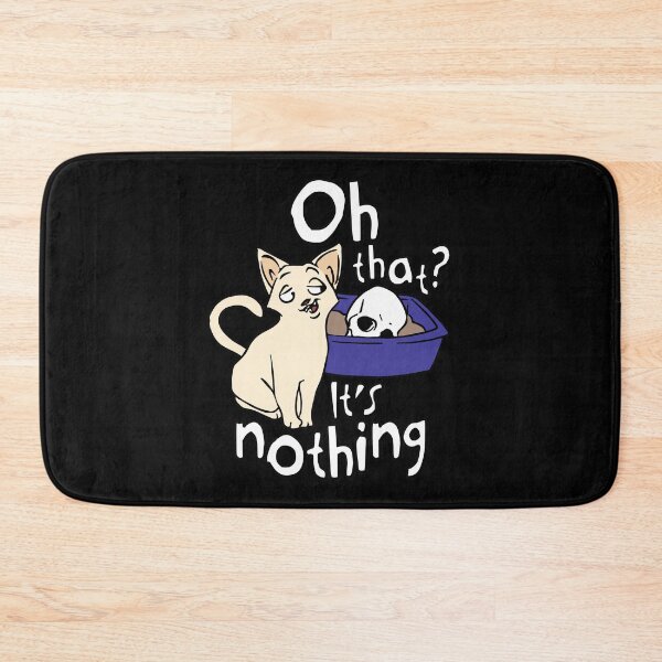Item preview, Oh That? It's Nothing! Cat Meme designed and sold by SeizeTheCat.