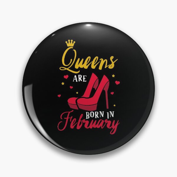 Item preview, Queens Are Born In February Women Birthday designed and sold by DoSt-997.